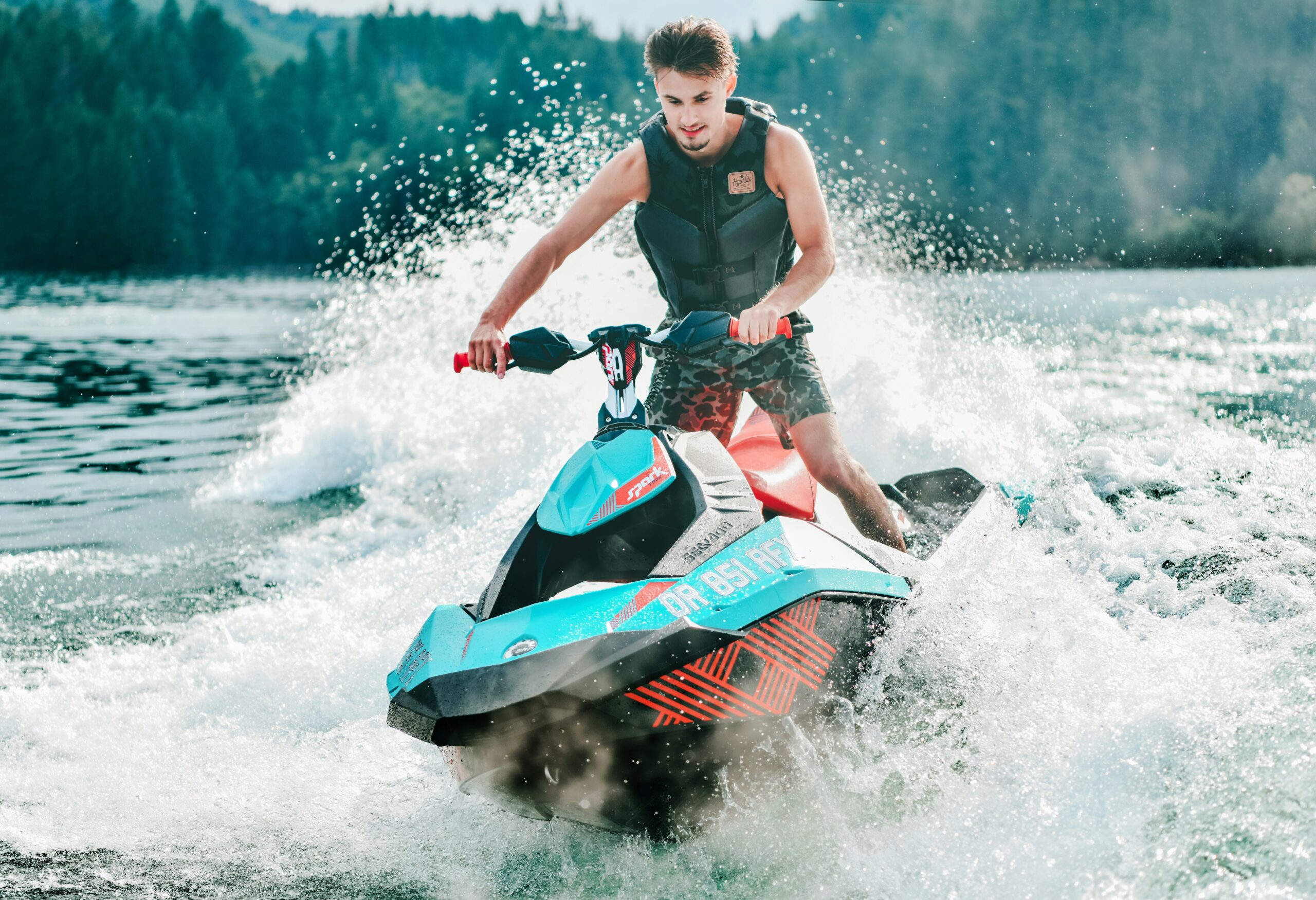 Boating and jet ski 